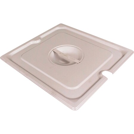 Allpoints 2/3 Pan Lid Ss W/Notch 8010022